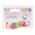 Japan Sanrio Seal Sticker Roll - Hello Kitty & Rose - 2