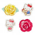 Japan Sanrio Seal Sticker Roll - Hello Kitty & Rose - 5