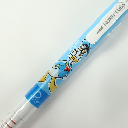 Japan Disney Uni Kuru Toga Auto Lead Rotation 0.5mm Mechanical Pencil - Donald vs Chip & Dale - 2