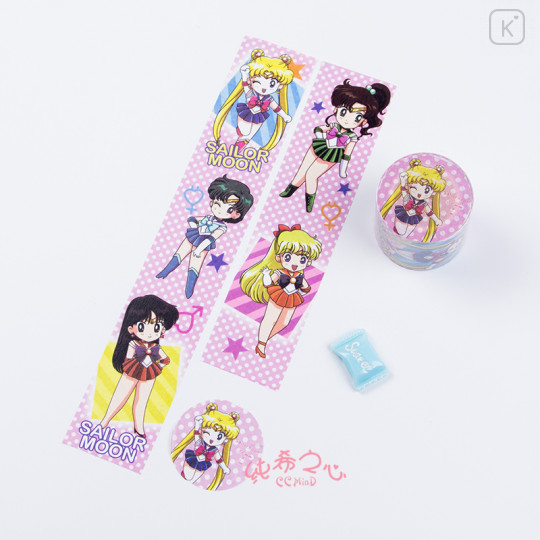 Sailor Moon Washi Paper Masking Tape - Classic Team Hello! - 1