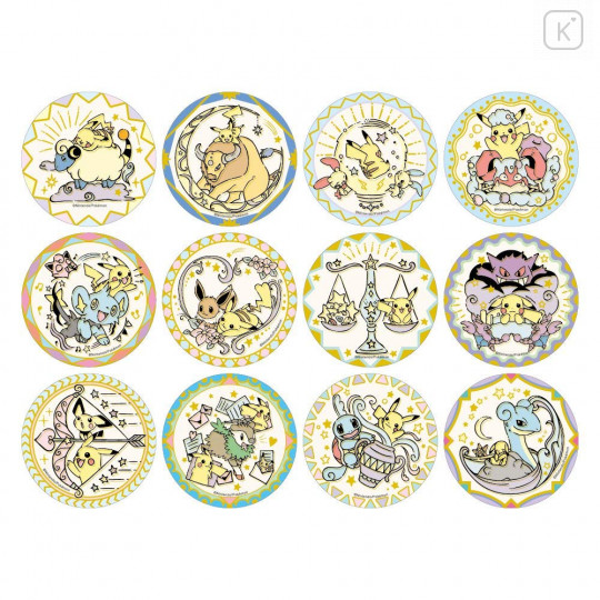 Japan Pokemon Sticker Tin Set - Horoscope Star - 4