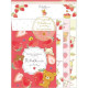 Japan San-X Letter Writing Volume Set - Rilakkuma : Strawberry Party
