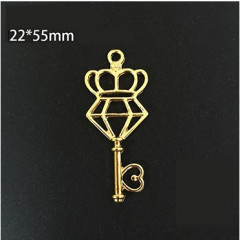 Circle Key Jewelry Charm Girl Power Magic Stick - Diamond Stick