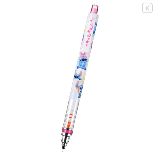 Japan Disney Store Uni Kuru Toga Auto Lead Rotation 0.5mm Mechanical Pencil - Stitch One Day - 1