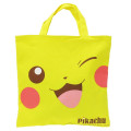 Japan Pokemon Mini Tote Bag Lunch Bag - Pikachu Yellow - 1