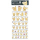 Japan Pokemon 4 Size Sticker - Pikachu