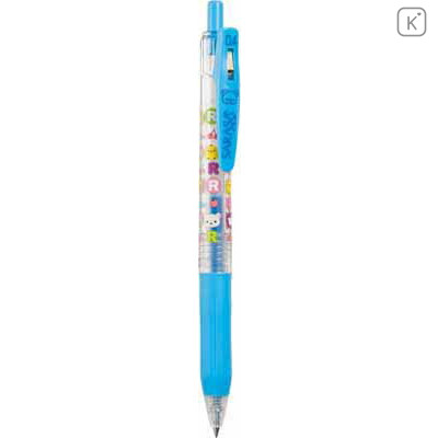 Japan San-X Rilakkuma Sarasa Clip 0.4mm Gel Pen - Light Blue - 1
