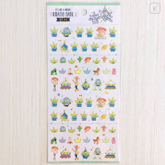 Japan Disney Kiratto Mark Seal Sticker - Toy Story - 1