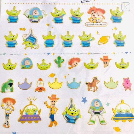 Japan Disney Kiratto Mark Seal Sticker - Toy Story - 3