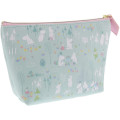 Japan Moomin Wet Wipe Pocket Pouch - Blue - 4