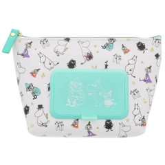 Japan Moomin Wet Wipe Pocket Pouch - Friends / New Life Collection