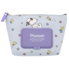 Japan Peanuts Wet Wipe Pocket Pouch - Snoopy Joe Cool