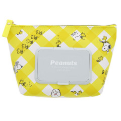 Japan Peanuts Wet Wipe Pocket Pouch - Woodstock / Yellow