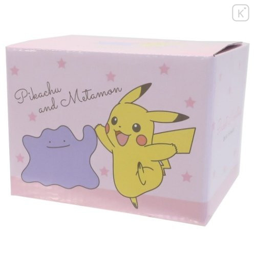 Japan Pokemon Ceramic Mug - Pikachu & Ditto - 4