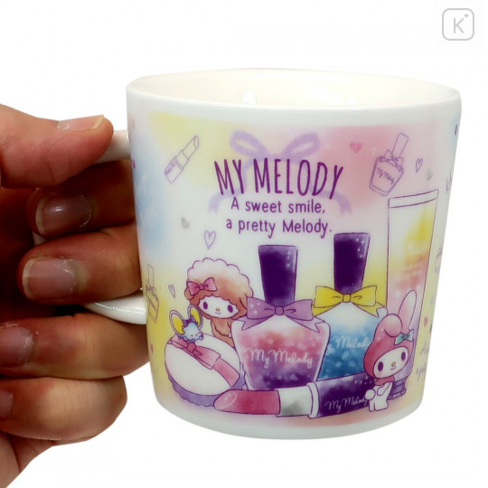 Japan Sanrio Porcelain Mug - My Melody / Cosmetics - 2
