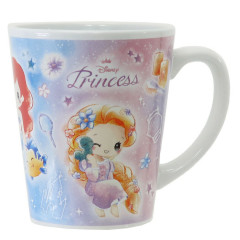 Japan Disney Princess Porcelain Mug - Colorful
