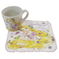 Japan Disney Pottery Mug & Mini Towel Set - Rapunzel / Sweet Friends - 1