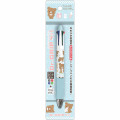 Japan San-X Dr. Grip 4+1 Multi Pen & Mechanical Pencil - Kogumachan / Blue - 1