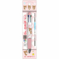 Japan San-X Dr. Grip 4+1 Multi Pen & Mechanical Pencil - Kogumachan / Pink - 1