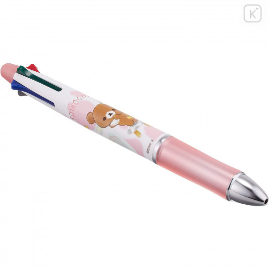 Japan San-X Dr. Grip 4+1 Multi Pen & Mechanical Pencil - Kogumachan / Pink - 2