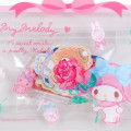 Japan Sanrio Stickers with Mini Zipper Case - My Melody - 3