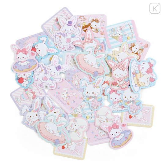 Japan Sanrio Stickers with Mini Zipper Case - Wish Me Mell - 2