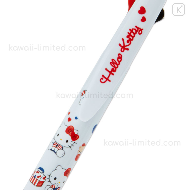Japan Sanrio Jetstream 3 Color Multi Ballpoint Pen - Hello