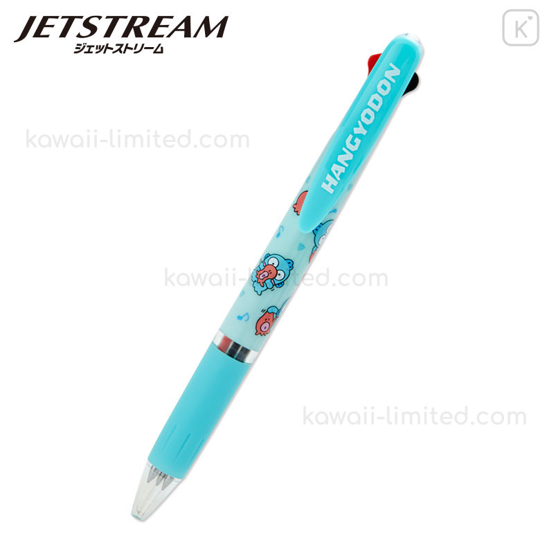 Japan Sanrio Jetstream 3 Color Multi Ball Pen Hangyodon Kawaii Limited