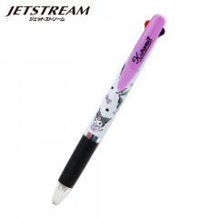 Japan Sanrio Jetstream 3 Color Multi Ball Pen - Kuromi