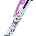 Japan Sanrio Jetstream 3 Color Multi Ballpoint Pen - Kuromi - 4