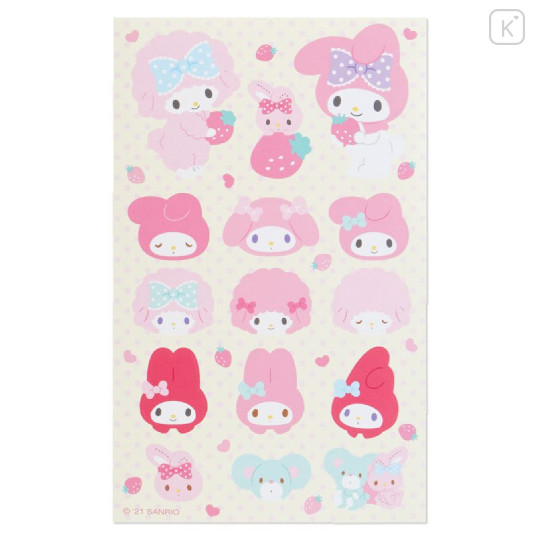 Japan Sanrio Volume Sticker Set - My Melody - 6