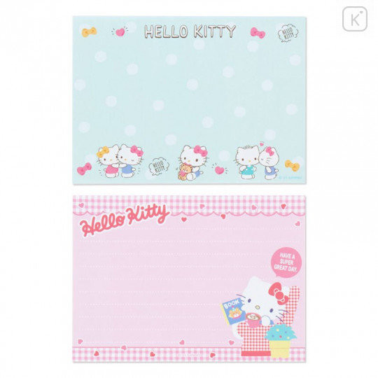 Japan Sanrio A6 Memo Set - Hello Kitty - 5