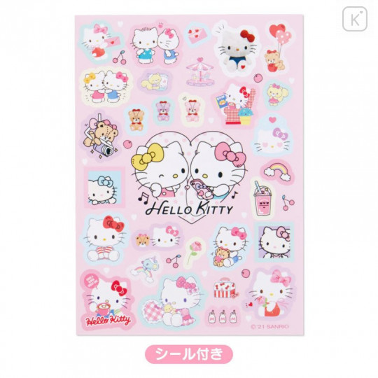 Japan Sanrio A6 Memo Set - Hello Kitty - 7