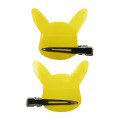 Japan Pokemon Hair Clip 2pcs Set - Pikachu - 2