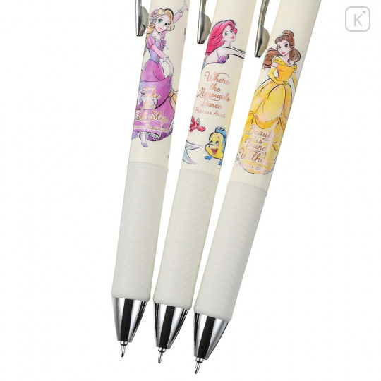 Japan Disney Store EnerGel Gel Pen 3pcs Set - Disney Princess - 3