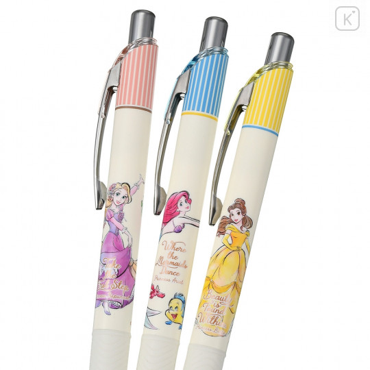 Japan Disney Store EnerGel Gel Pen 3pcs Set - Disney Princess - 4