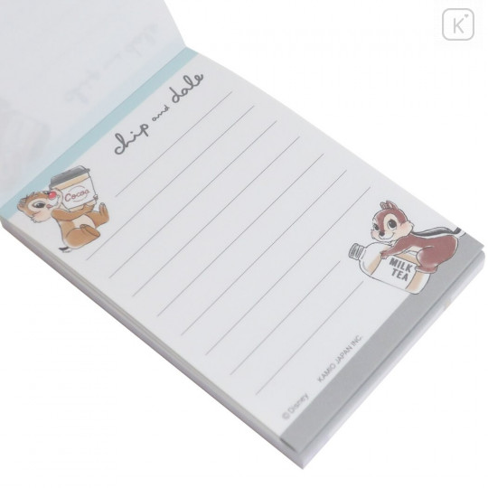 Japan Disney Mini Notepad - Chip & Dale / Office - 2