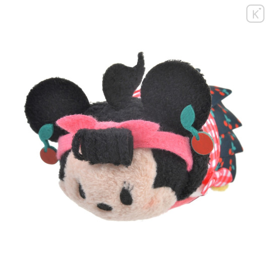 Japan Disney Store Tsum Tsum Mini Plush (S) - Minnie × Cherry - 1