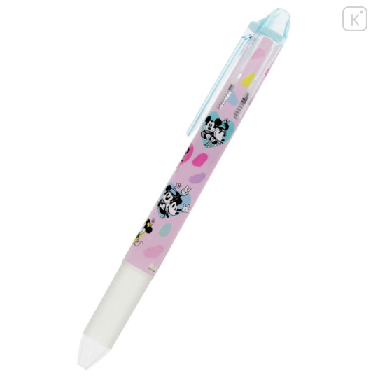 Japan Disney Hi-Tec-C Coleto 4 Color Barrel - Mickey & Minnie - 1