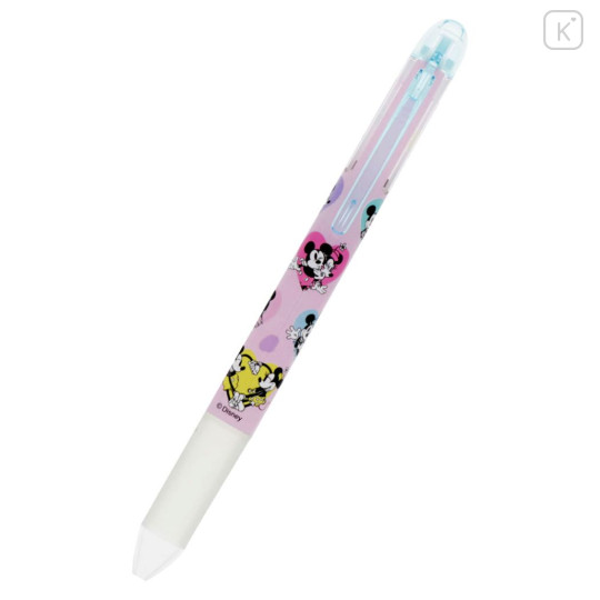 Japan Disney Hi-Tec-C Coleto 4 Color Barrel - Mickey & Minnie - 2
