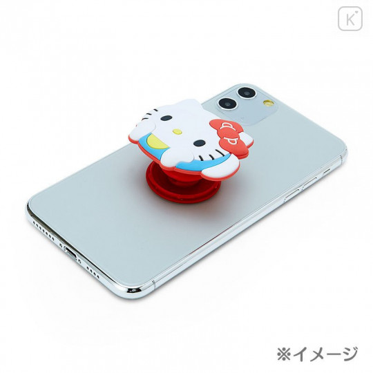 Japan Sanrio Pocopoco Phone Holder Stand - Kuromi - 5