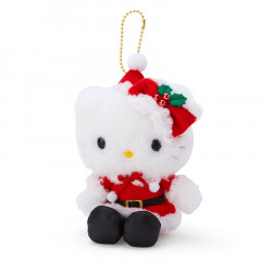 Japan Sanrio Keychain Plush - Hello Kitty / Christmas 2021