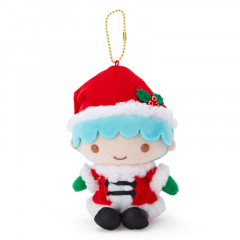 Japan Sanrio Keychain Plush - Little Twin Stars Kiki / Christmas 2021