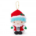 Japan Sanrio Keychain Plush - Little Twin Stars Kiki / Christmas 2021 - 1