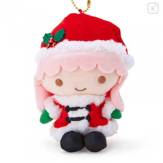 Japan Sanrio Keychain Plush - Little Twin Stars Lala / Christmas 2021 - 2
