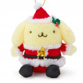 Japan Sanrio Keychain Plush - Pompompurin / Christmas 2021 - 2