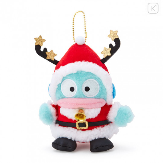 Japan Sanrio Keychain Plush - Hangyodon / Christmas 2021 - 1