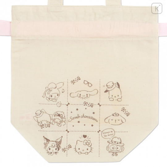 Japan Sanrio Drawstring Bag (S) - Mix Characters - 3