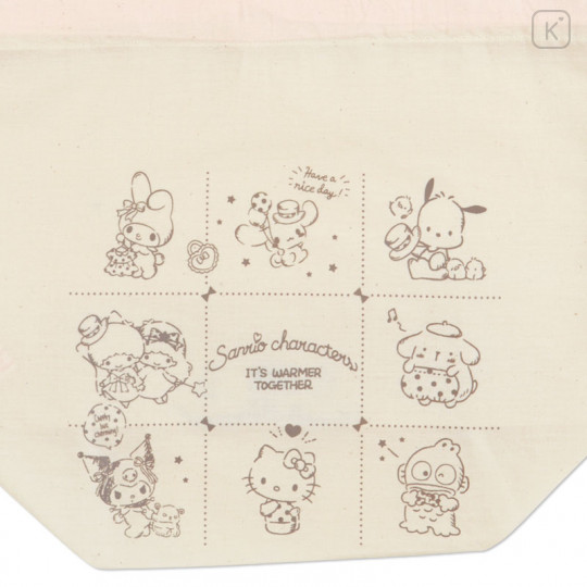 Japan Sanrio Drawstring Bag (M) - Mix Characters - 3