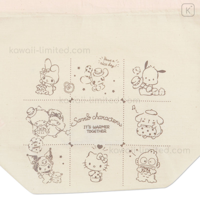 My Melody Cinnamoroll Details about   Japan Sanrio Charaters Mix Kuromi Drawstring Bag Set 
